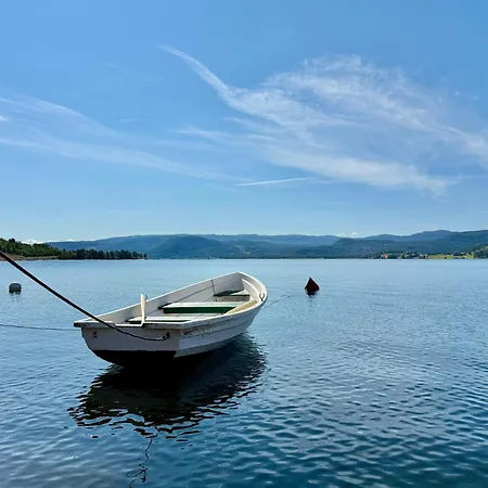 Ved Nisser Med Egen Strand, Brygge, Peis Og Robat Til Fri Bruk Casa de Férias Kyrkjebygdi