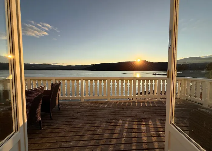 Ved Nisser Med Egen Strand, Brygge, Peis Og Robat Til Fri Bruk * Kyrkjebygdi