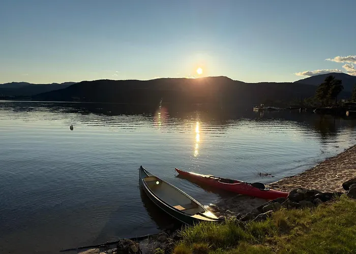 Ved Nisser Med Egen Strand, Brygge, Peis Og Robat Til Fri Bruk Prázdninový dům Kyrkjebygdi